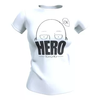 Polera Mujer One Punch Man, Anime, 100% Algodón