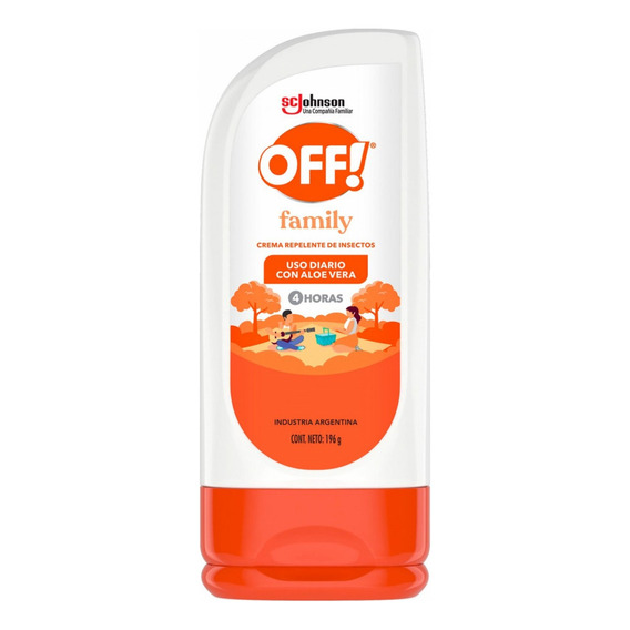 OFF! repelente insectos uso diario de aloe vera 196gr