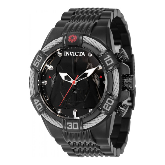 Reloj Para Hombres Invicta Star Wars 41372 Negro