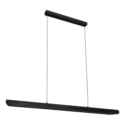 Colgante Moderno Led Laiva 7252 72w 3000k Negro Negro