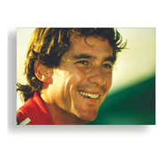 Quadro Foto, Ayrton Senna Rosto, A4