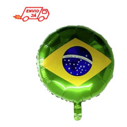 Balão Metalizado Bandeira Brasil