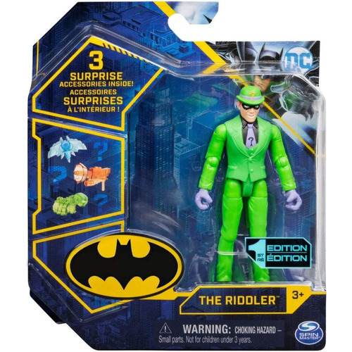 Figura Riddler El Acertijo Héroes Unite 2021 - Spin Master