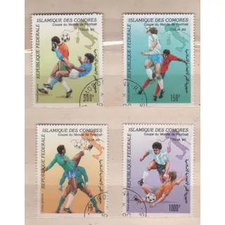 Serie De * Comores * Futbol Mundial Italia 1990 - Usado