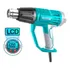 Pistola De Calor 2000w C/ Pantalla Digital Regulable Total Color Turquesa