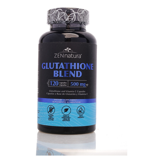 Glutatión Blend 120 Caps Zen Natura Antioxidante Sabor Sin sabor