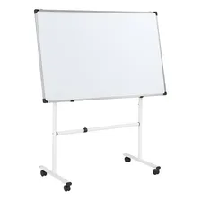 Suporte Cavalete Quadro Lousa Branco Metal Ajustável com Rodinhas
