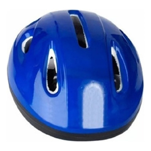 Casco Azul Protector Skate Roller Patin Bicicleta Talle Ajustable