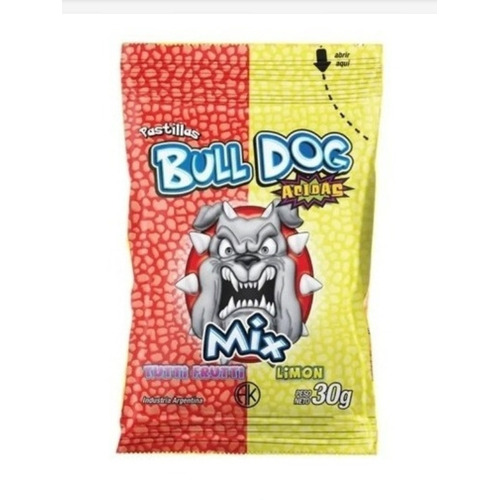 Pastillas Bull dog Acidas Promo Pack X 12un