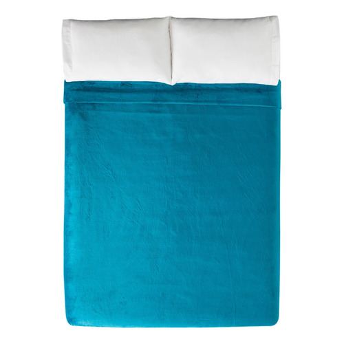 Cobertor Ligero King Size Azul Turquesa Elegante Vianney