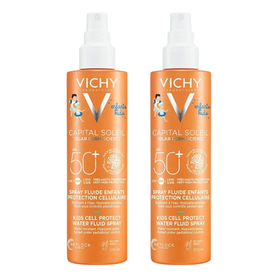 Combo X2 Vichy Soleil Protector Solar Niños Fps50 200 Ml