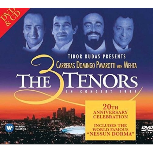 Cd+dvd The 3 Tenors In Concert 1994