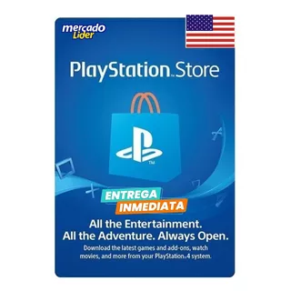 Tarjeta Playstation Store Usa Psn Gift Card Código Digital  