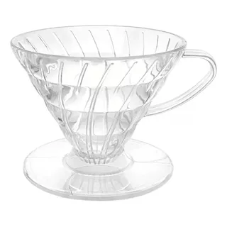 Suporte Para Filtro De Café V60 02 Em Acrílico Transparente