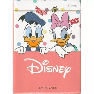 Baraja Naipe Inglés Póker Donald And Daisy Duck By Disney