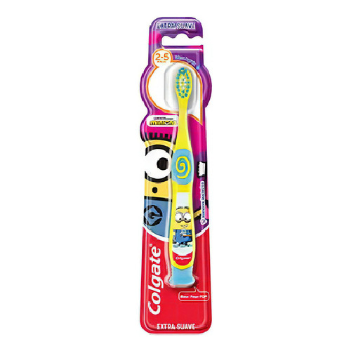 Cepillo De Dientes Infantil Colgate Smiles Minions Para Niños