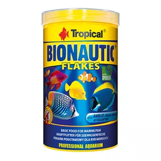 Tropical Bionautic Flakes 200g Ração Flocos Peixe Marinhos