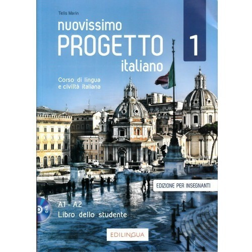Nuovissimo Progetto Italiano 1 Libro Dellinsegnante + Dvd (edición En Italiano), De Vv. Aa.. Editorial Edilingua, Tapa Blanda En Italiano, 2019