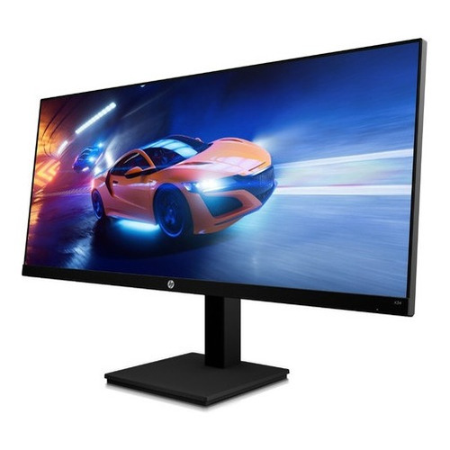 Monitor Hp Gamer Serie X X34  2v7w4aa Voltaje 110v/220v Color Negro