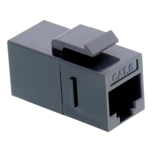 Adaptador Union Ficha Rj45 Cupla Hembra Red Cat 6 X 10 Unid