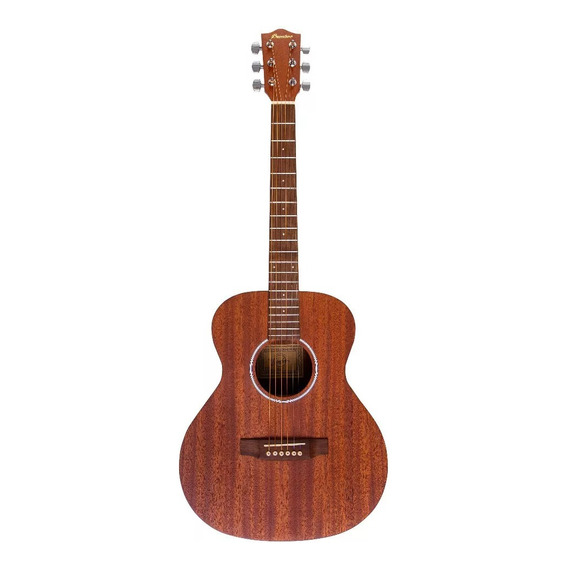 Guitarra Acustica Bamboo Ga38 Mahogany Con Funda