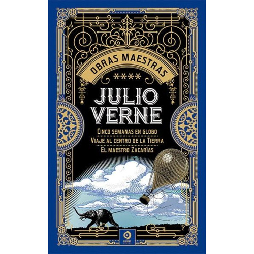 Julio Verne Volumen Iv - Obras Maestras, De Verne, Julio. Editorial Edimat Libros, Tapa Dura, Edición 1 En Español, 2023