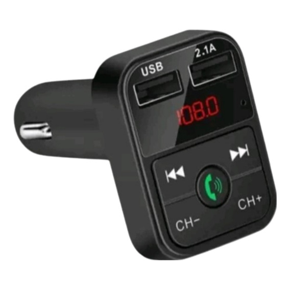 Adaptador De Bluetooth Para Coche Micrófono, Audio Cargador 