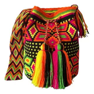 Mochila Wayuu Original Desde La Guajira Con Diseño