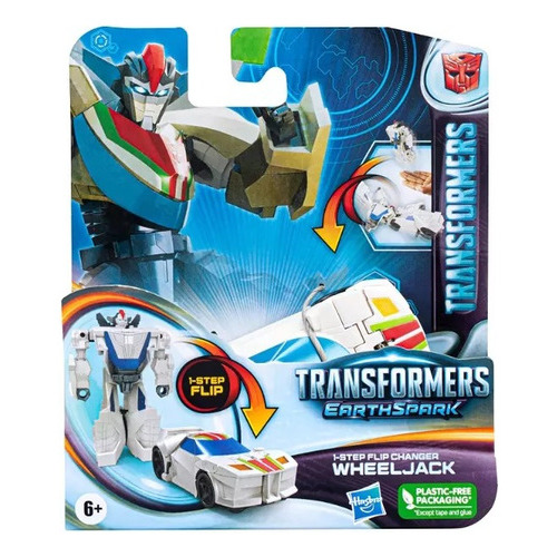Muñeco Wheeljack Transformers Earth Spark F6229 Hasbro