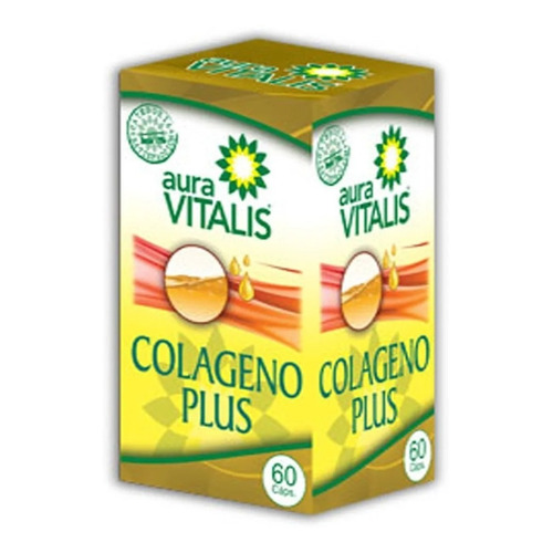 Colágeno Plus, 60 Caps. Aura Vitalis. Agro Servicio.