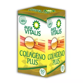 Colágeno Plus, 60 Caps. Aura Vitalis. Agro Servicio.
