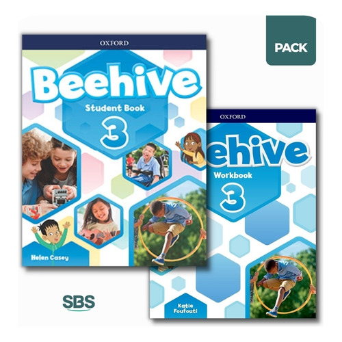Beehive 3 - Student's Book + Workbook Pack - 2 Libros, de CASEY, HELEN. Editorial S/D, tapa blanda en inglés internacional