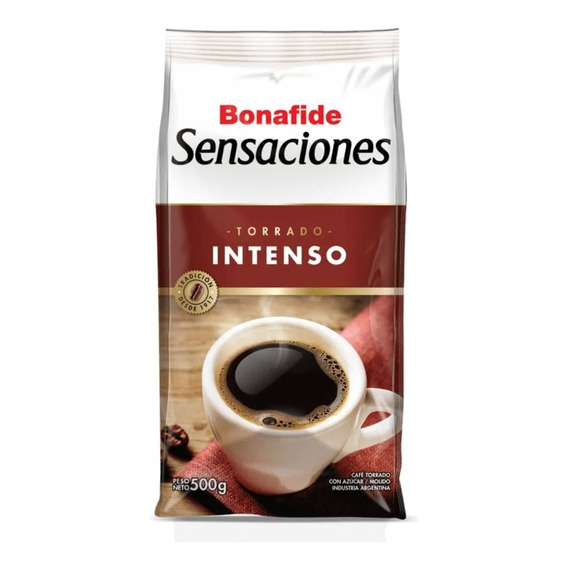 Cafe Bonafide Sensaciones Molido Suave/intenso 500grs 