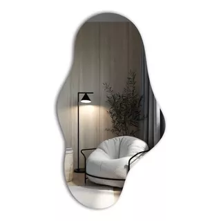Espejo Irregular Asimétrico Decorativo Para Baño
