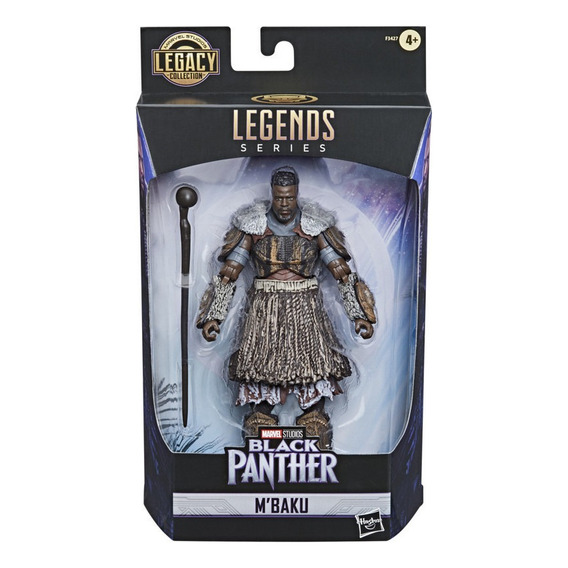 Figura De Acción Marvel Legends Series Mbaku