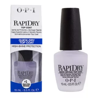 Opi Rapidry Top Coat Secado Rapido P/ Esmaltes Uñas X15ml Color Translúcido