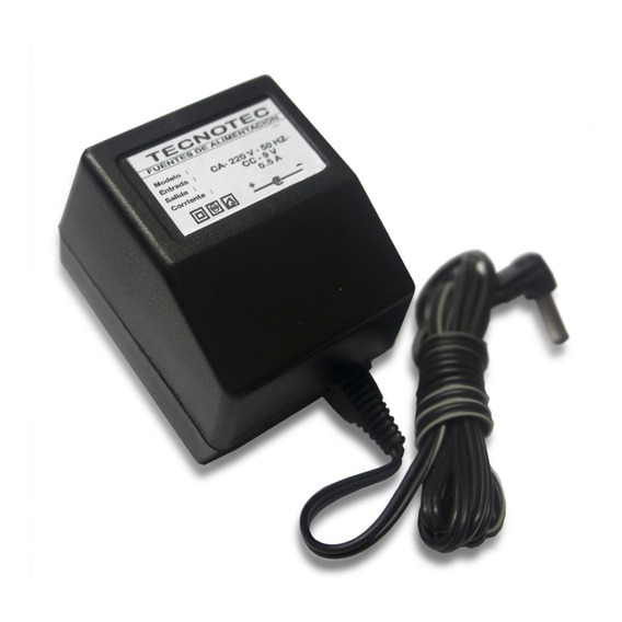 Transformador Fuente Pedales Tecnotec - 9v 0.5amp - Oddity