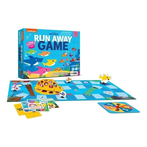 Juegos De Mesa Baby Shark Run Away Magic Makers Bbs520