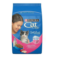 Alimento Cat Chow Defense Plus Para Gato De Temprana Edad Sabor Mix En Bolsa De 15 kg