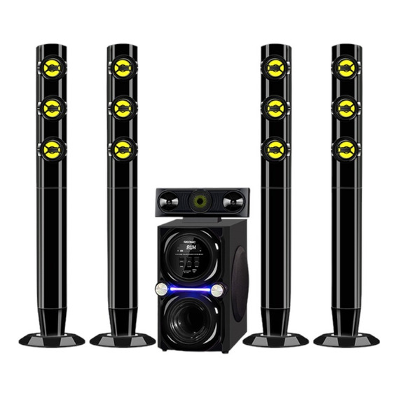 Home Theater 5.1, Bluetooth, Fm, Usb, Subwoofer, Sd, Aux.