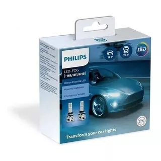 Kit De Led H8 H11 H16 9005 9006 Philips Cree Led 12v 24v