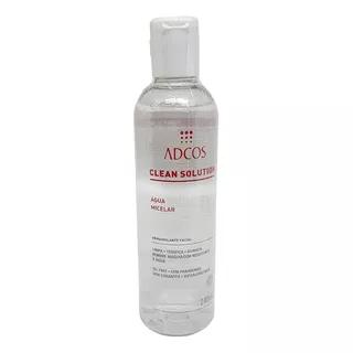 Água Micelar 240ml Clean Solution Adcos