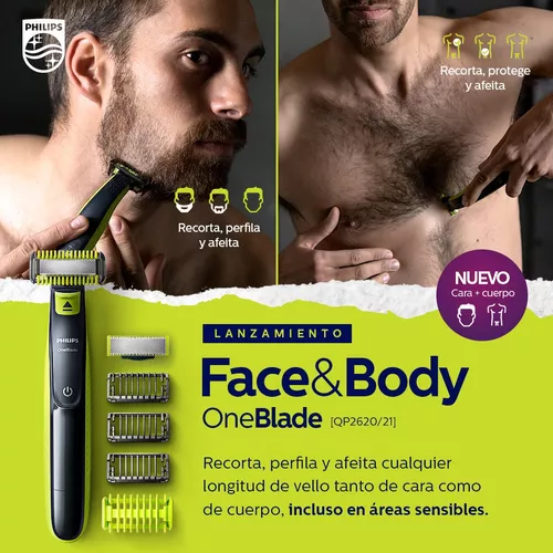 Afeitadora Philips Oneblade Face&body Qp2620/21 Cara Cuerpo