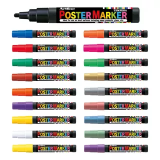 Poster Marker 4mm Artline Set X 8