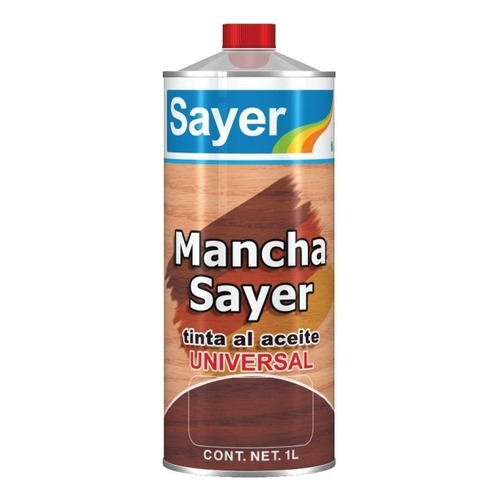 Mancha Chocolate 1 Litro Tinta Al Aceite Sayer Ts-6129.30