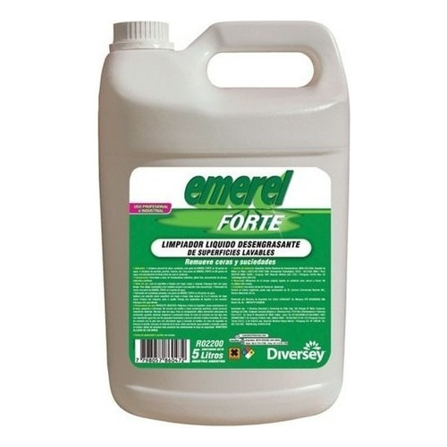 Emerel Forte Limpiador Liquido Desengrasante Bidon 5lts Scm