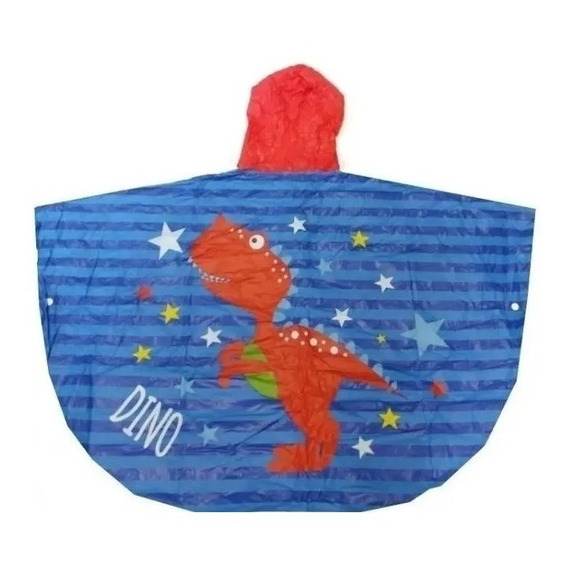 Capa Piloto Infantil De Lluvia Impermeable Unicornio Tiburon