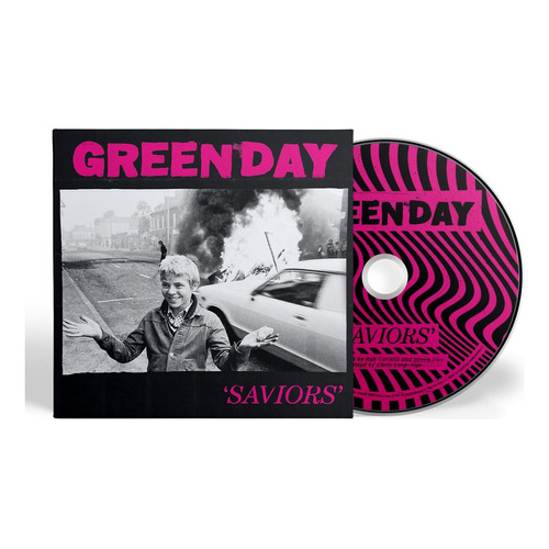 Green Day Saviors Disco Cd Versión Del Álbum Estándar