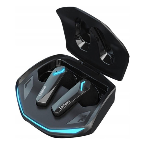 Auriculares Bluetooth Lenovo Gm2 Pro Gamer de baja latencia para deportes electrónicos 5.3, color negro, color claro, azul