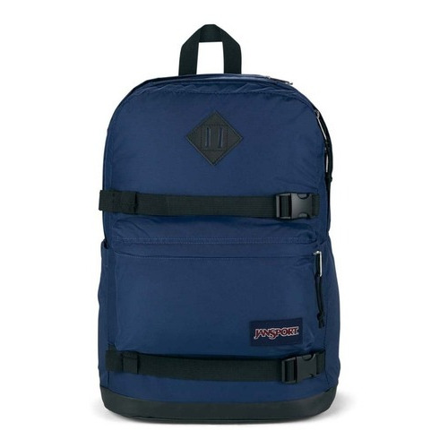 Mochila Jansport West Break Js0a47kx003 Azul Color Azul oscuro Diseño de la tela Liso